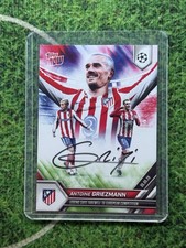 Antoine Griezmann Farewell Signed Topps Now Auto On Card Autograph Toploader COA picture