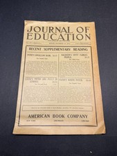 1912 - The Journal of Education - Rare - Volume 76 - December 19 - Vintage picture