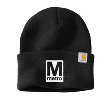 Washington DC Metro (WMATA) Knit Beanie Cap Hat - Metrorail picture