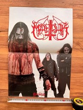 Mayhem Thom Yorke Double Sided Poster Rare Turkish Magazine Promo 29x42cm picture