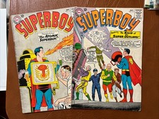 Superboy Lot 2: VG+ to FN- #114 & #115 DC Comics July 1964 $7 Ship picture
