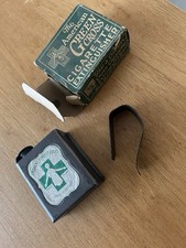 1920s/30s American Green Cross Prevent Forest Fires Cigarette Extinguisher + box picture