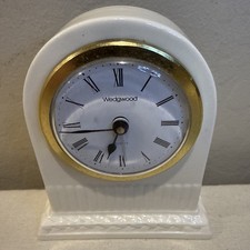 EDME by Wedgwood England Bone China Dome Clock Etruria Barlaston Porcelain C2 picture