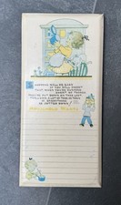 Vtg Valentine Washable Series Mabel Lucie Attwell Household Wants w/pencil 60s picture
