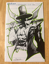 Homage Sketch after Stephen Segovia #50 1:1000 Gunslinger Spawn 18 blank cover picture