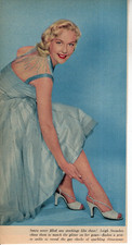 Leigh Snowden 5x7 Magazine Photo Clipping 1 pg Q8259 picture