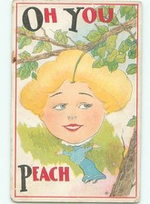 Pre-Linen Comic fantasy UP AB8702 picture