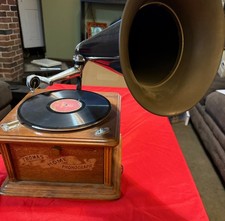Vintage Thomas Home Phonograph—Beautiful Replica—estate sale find  picture