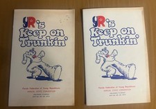 Keep On Truckin Orlando FL May 1974 Republican Convention Signed Earl L Butz picture