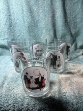 Vintage Norman Rockwell The Saturday Evening Post, 4” High, Set If 6 picture