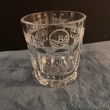 Hausmann’s New Orleans Louisiana 1984 Worlds Fair | Large Rocks Glass picture