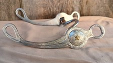 Les Vogt Performax - German Silver Lone Star Concho Bit picture
