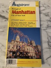 Hagstrom Map Manhattan 1995 picture