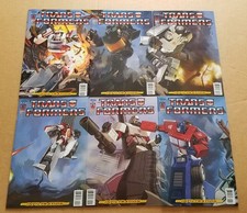 TRANSFORMERS INFILTRATION # 1 2 3 4 5 6  NM IDW 2006 CONNECT CVR A LOT SET RUN picture