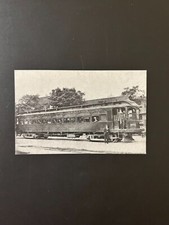 Lake Erie Traction Co 600 Series-1907 Cininnati Car Co Train Car postcard RPPC picture