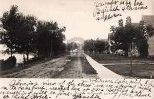 Street View Whitmore Lake MI Michigan 1906 RPPC Photo Postcard COPY picture