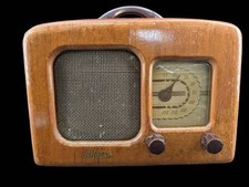 Vintage Arlington Tube Radio Wooden Cabinet CX 429019 picture