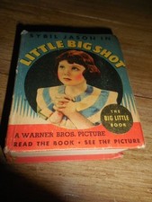 1935 Little Big Shot BLB Big Little Book #1149 F/VF Sybil Jason picture