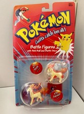 Hasbro Pokémon Battle Figures Ponyta & Rapidash Boxed Original Unopened picture