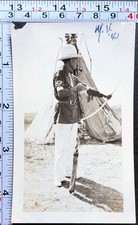 1941 Native American Indians Martha's Vineyard Antique BW Photo Snapshot #3 picture