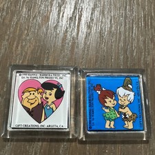 1990 Hanna Barbera Flintstones Vintage refrigerator Magnets picture