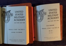 Vintage West Point USMA Small Unit Tactics I & II Manuals Lot - Class of 1980 picture