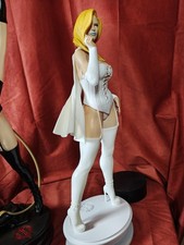 Professionally Painted Marvel Emma Frost White Queen 1/4 Model Actual Pictures picture