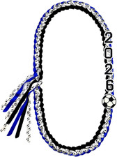 2025 Graduation Ribbon Leis Class of 2025 Graduation Necklace Accessories for Hi picture