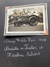 1933-34 World's Fair Album W/ Sarcastic Comments Ohio Photo Album picture