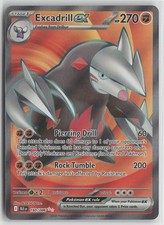 Excadrill ex Ultra Rare Holo BLK 160/086 NM picture