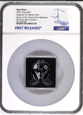 2021 Niue $2 STAR WARS Imperial TIE Fighter Pilot by LucasFilm  NGC PF70 UC FR picture