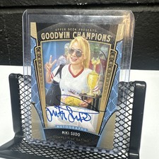 2015 Upper Deck Goodwin Champions Miki Sudo Autograph #A-SU picture