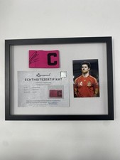 Captain's Armband Xabi Alonso Signed In Frame Spain Autograph COA picture
