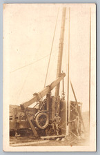 RPPC Postcard Oil Drill Blanco Texas C1913 picture