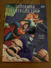 Superman Fantastic Four 1999 All-New 10”x14” Treasury DC and Marvel Comics picture