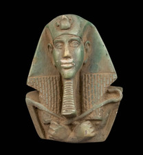 Ancient Egyptian Rare Hand-Carved King Akhenaten Deity Statue Figurine BC picture