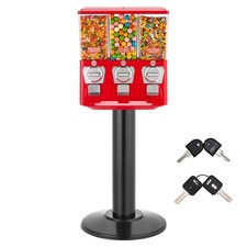 Uimoso Candy Vending Machine Triple Compartment Candy Vending Machine with Stand picture