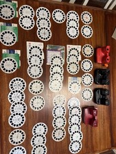 Vintage Sawyer’s Gaf View-Master With Slides Personal 50s-60s Lot Of 50 Reels picture