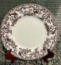 Spode Delamere Brown Dinner Plate 10 5/8