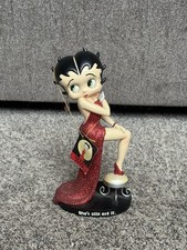 Betty Boop She’s Still Got It Red Glitter Dress Westland Figurine 20029 2006 picture