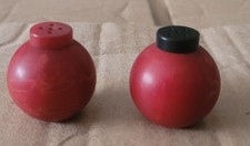 VINTAGE Red Marbled Bakelite 