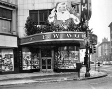 Christmas at Woolworth's 1949 Photo picture