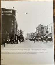 Book Clipping Photo Downtown Durham North Carolina 1912 picture