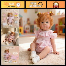 cosheng 18Inch Lifelike Full Body Girl Lifelike Reborn Baby Dolls Bettie Realist picture