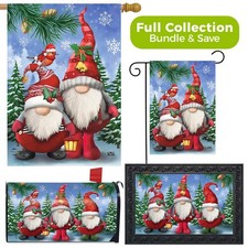 Briarwood Lane Winter Gnomes Christmas Design Collection 30x18 picture