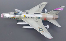 1/72 U.S.A.F. North American F-100 Super Sabre Pro Built Cold War Fighter Bomber picture