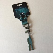 RARE Disney Vintage TRON Legacy  KEYCHAIN, NEW picture