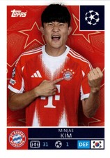 TOPPS CHAMPIONS LEAGUE 2025-26 2026 N.198 Minjae Kim FC Bayern Munich picture