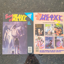 Heavy Metal Magazine Compilations, 2 Issues picture