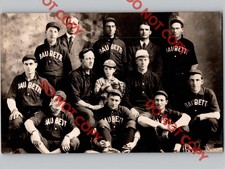 c1909 Baseball Team Players BAUDETTE Minnesota MN Lake Of The Woods County RPPC picture